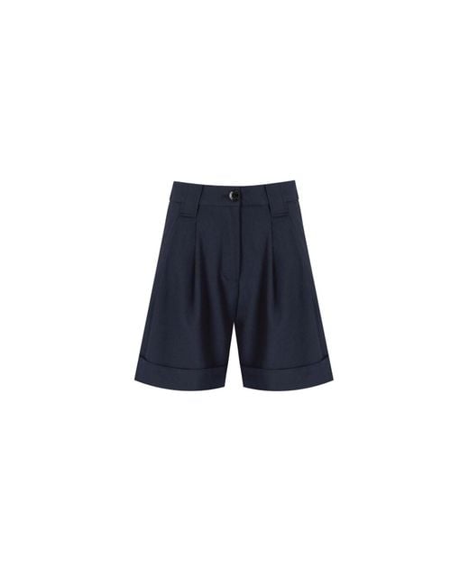 Ganni Blue Shorts & Bermudashorts