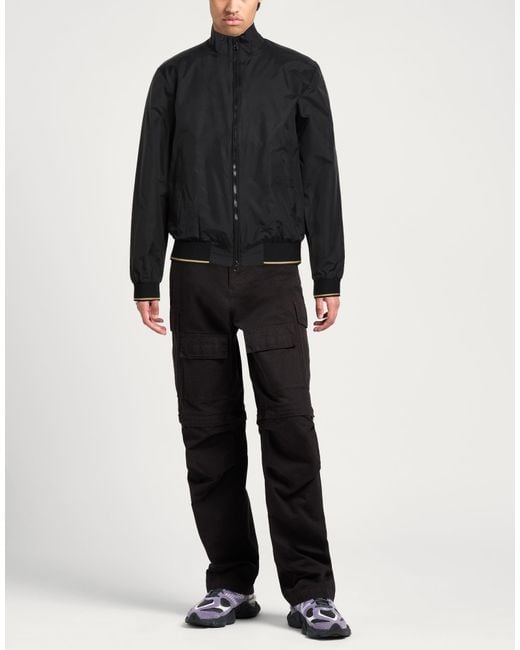 EA7 Black Jackets for men