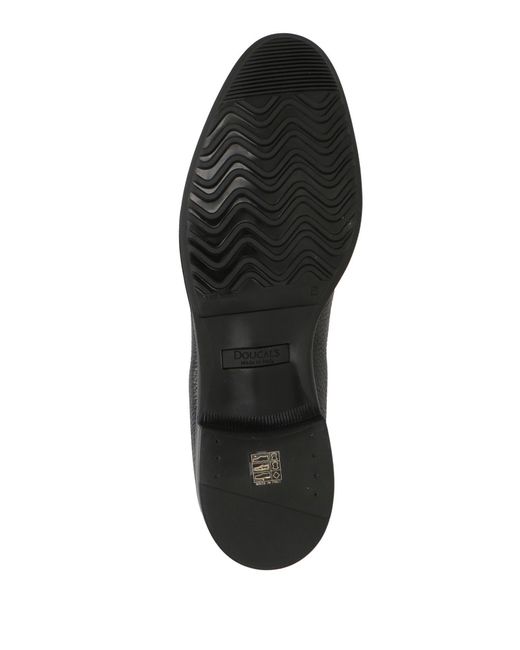 Doucal's Black Lace-Up Shoes for men