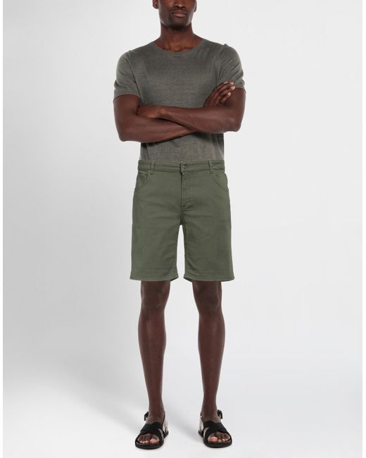 Dondup Green Shorts & Bermuda Shorts for men