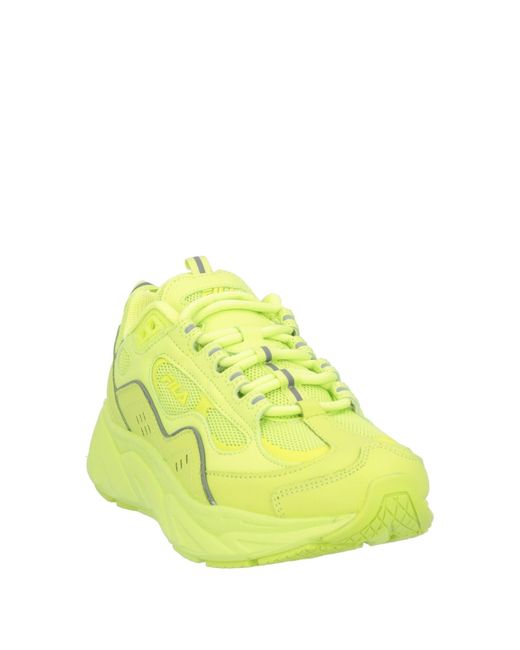 Fila Trainers in Yellow Lyst UK
