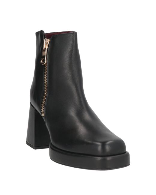 BAILLY Black Ankle Boots Leather
