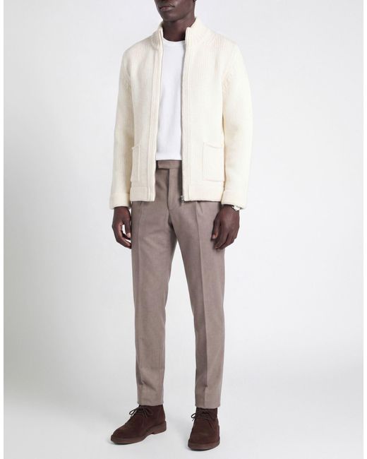 Fabrizio Del Carlo White Cardigans for men