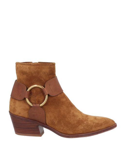 Pedro Garcia Brown Ankle Boots
