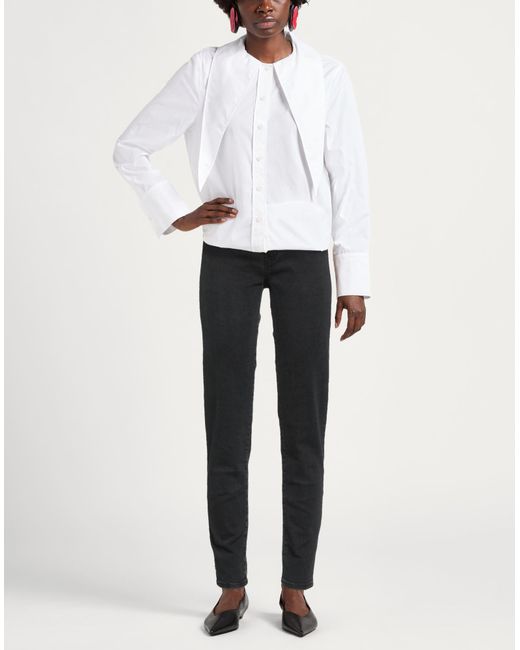 2W2M Black Jeans Cotton, Elastane