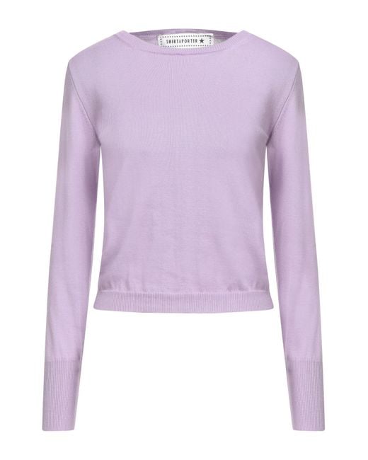 Shirtaporter Purple Pullover