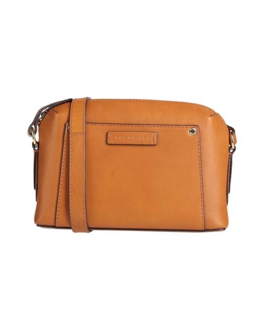 The Bridge Brown Cross-Body Bag Leather