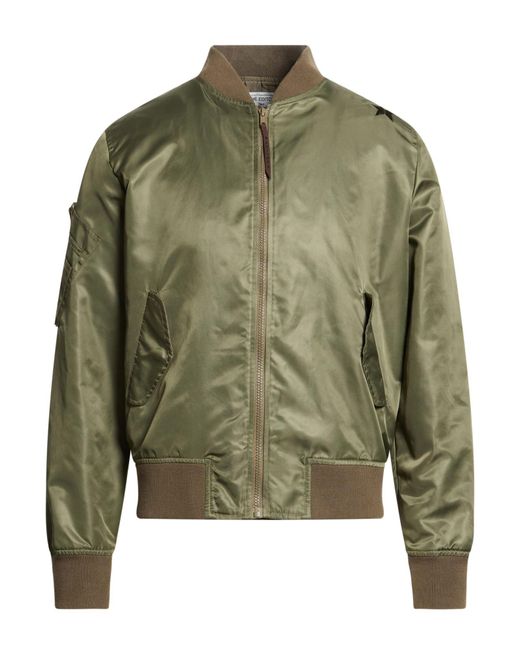 Saucony Green Military Jacket Polyamide for men