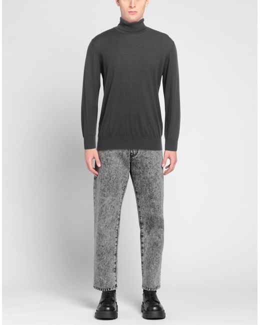 Bramani Cashmere Rollkragenpullover in Gray für Herren