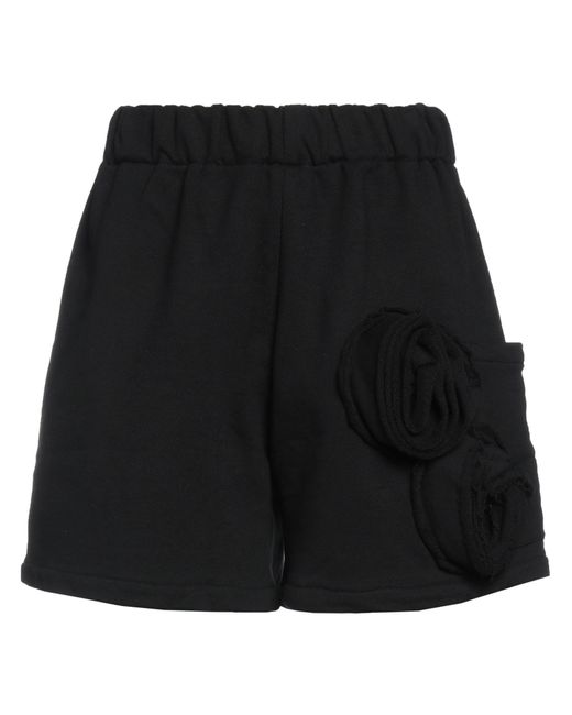 Shorts E Bermuda di Rose' A Pois in Black
