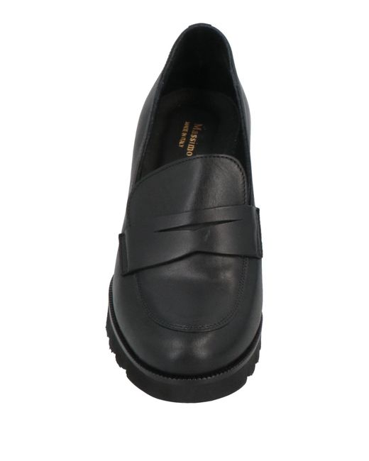 MASSIMO BALDI Black Loafers