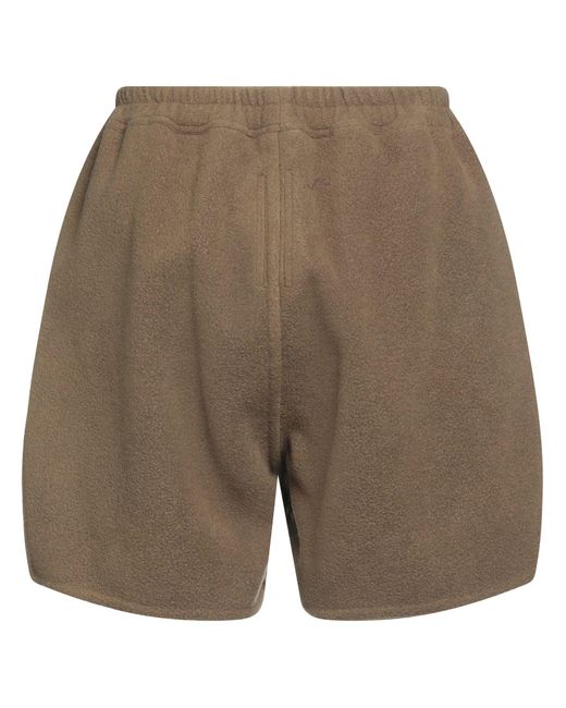 Rick Owens Green Shorts & Bermuda Shorts Cashmere