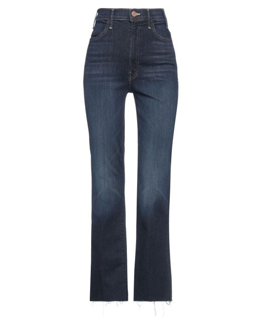 Mother Blue Jeans Cotton, Polyester, Elastane