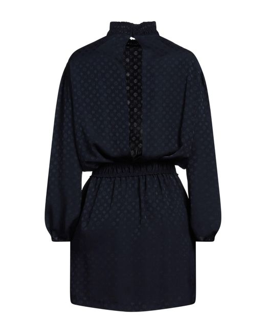 Maje Blue Mini Dress Polyester