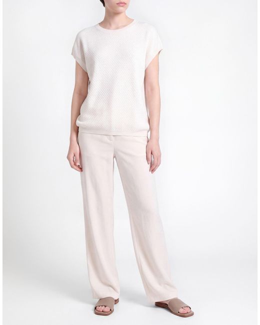 Moorer White Pullover