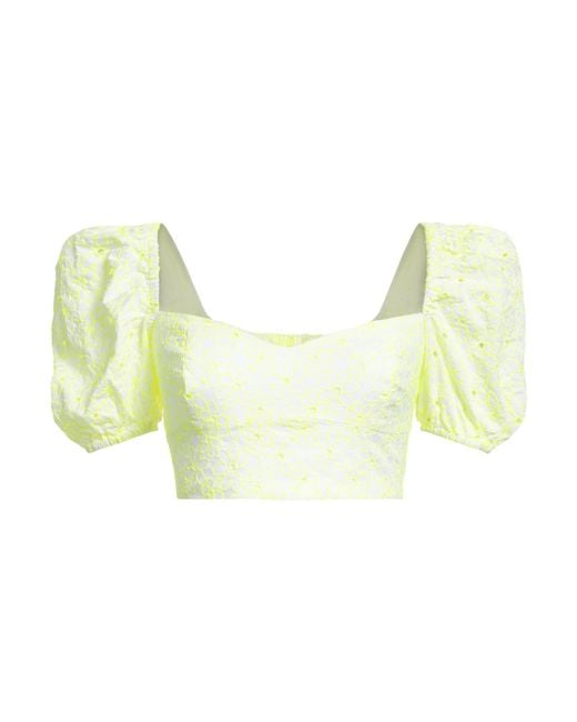 Mc2 Saint Barth Yellow Top Cotton, Polyester