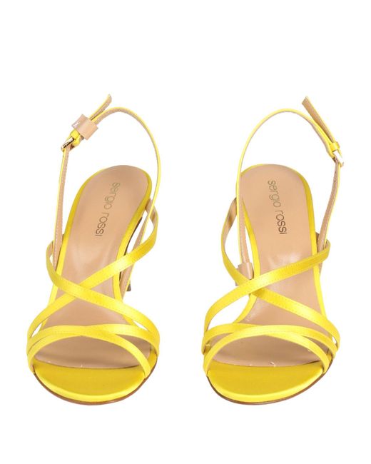 Sergio Rossi Metallic Sandals