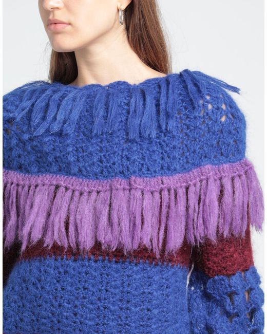 Alberta Ferretti Blue Sweater
