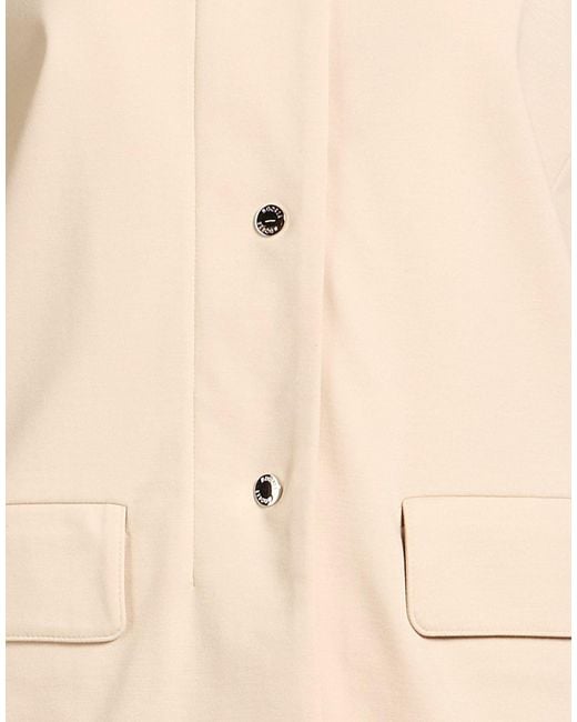 Moorer Natural Jacket Viscose, Polyamide, Elastane