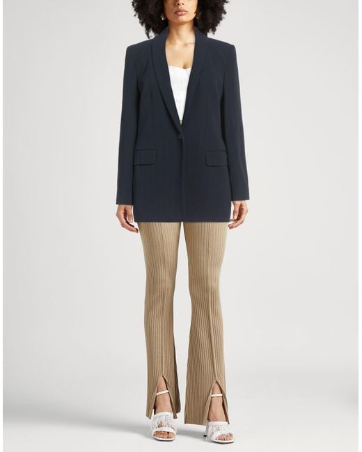 Theory Blue Midnight Blazer Triacetate, Polyester