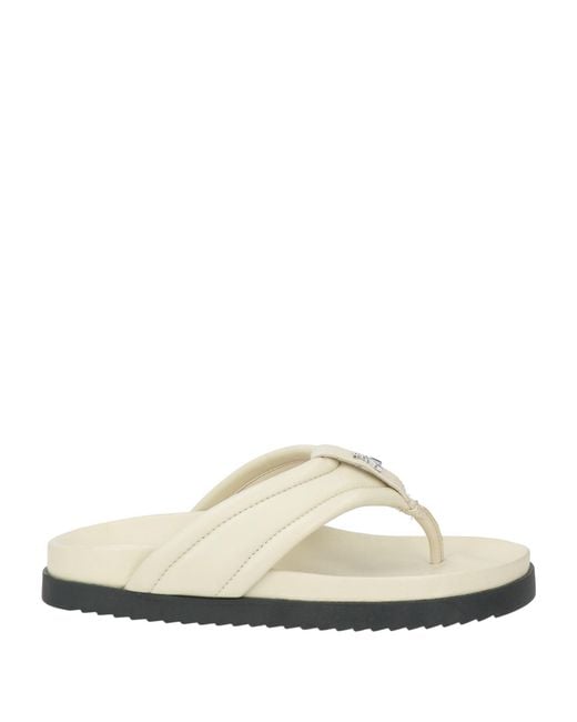 Patrizia Pepe White Thong Sandal
