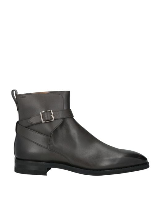 Bally Black Ankle Boots Leather for men
