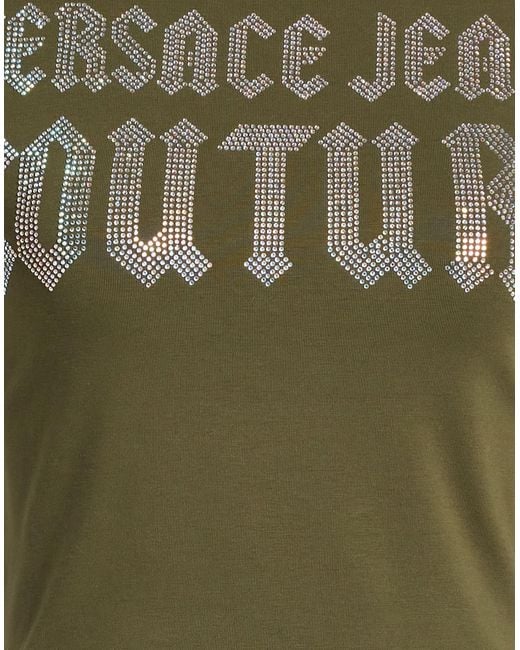 Versace Jeans Couture Green T-Shirts