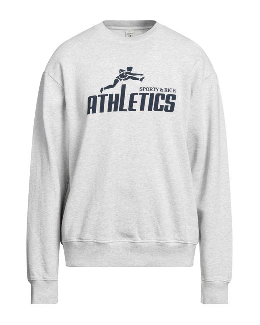 Sporty & Rich Gray Sweatshirt for men