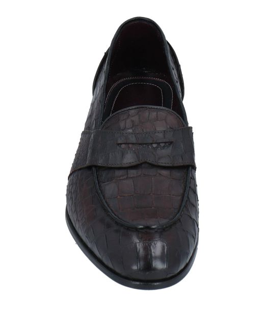 Lidfort Black Loafer for men