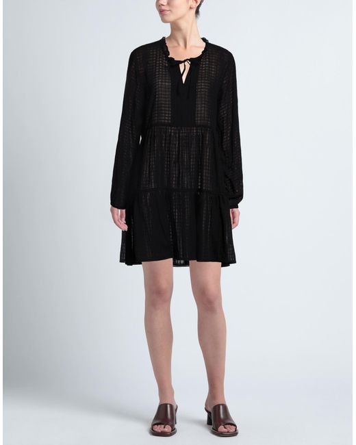 ALESSIA SANTI Black Mini Dress