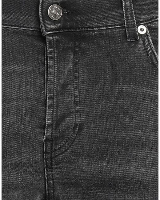 Dondup Gray Jeans Cotton, Elastane for men