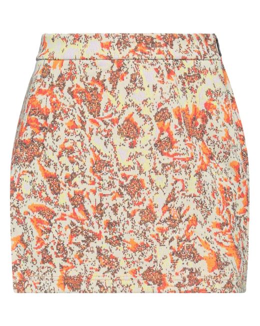 Ambush Orange Mini Skirt