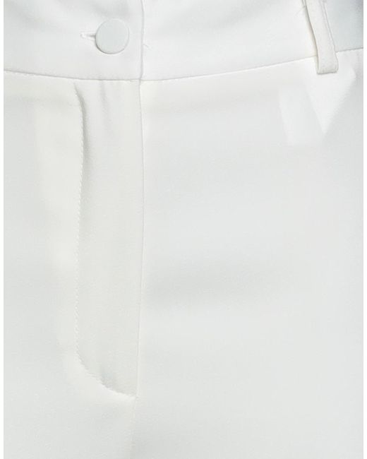 ViCOLO White Ivory Pants Polyester