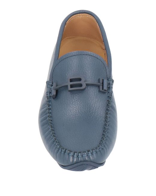 Baldinini Blue Loafer for men