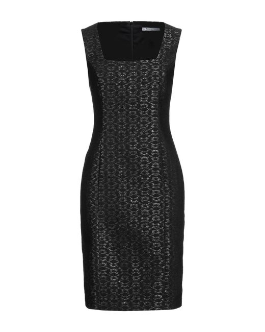 Caractere Black Midi Dress