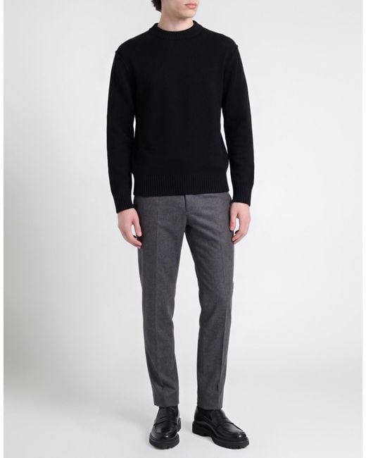 Paolo Pecora Black Jumper for men