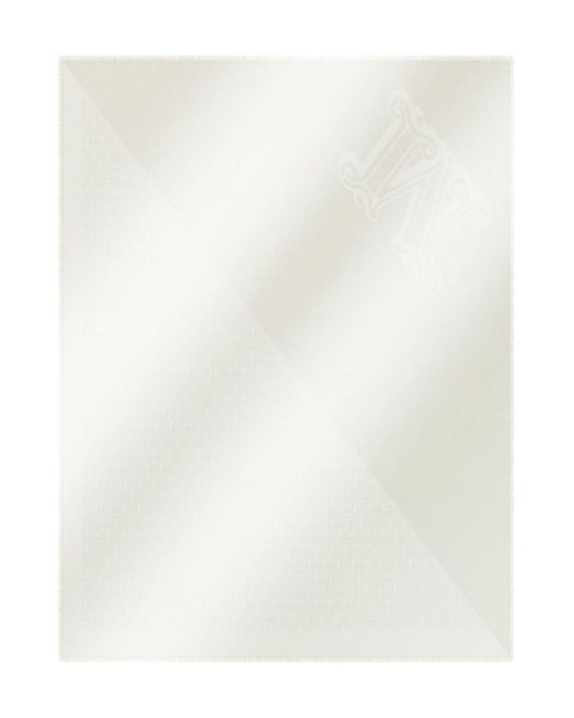 Écharpe Max Mara en coloris White