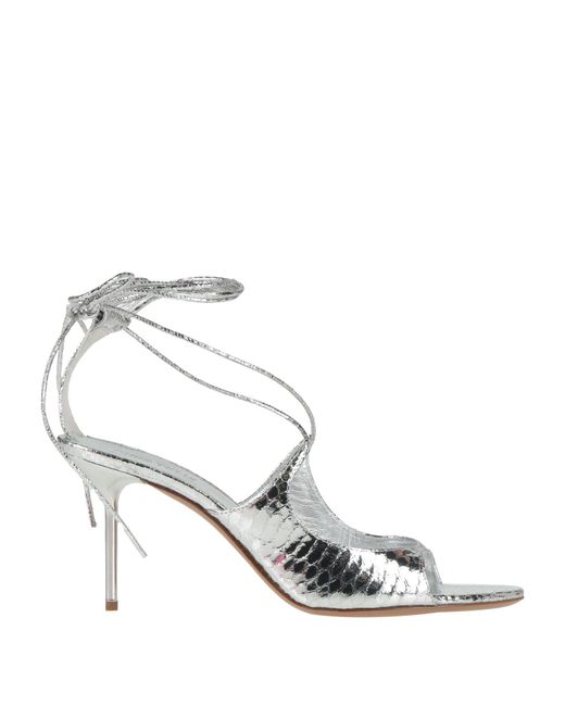 Paris Texas White Sandals Leather