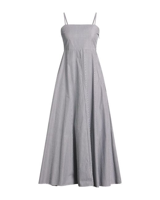 Officine Generale Gray Midi Dress