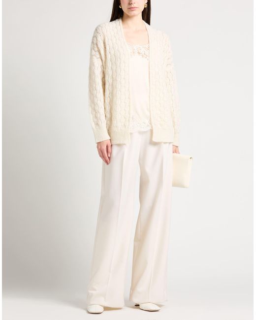 Alysi Natural Cardigan Alpaca Wool, Polyamide