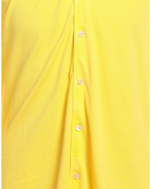Fedeli Yellow Shirt for men