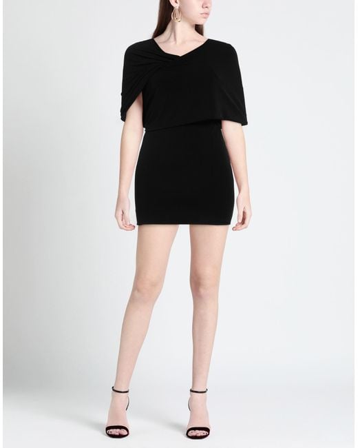 ANDAMANE Black Mini Dress