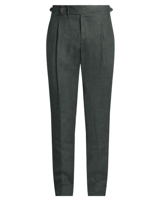 Pantalone di Isaia in Gray da Uomo