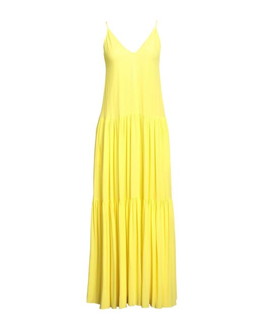 Jucca Yellow Maxi Dress