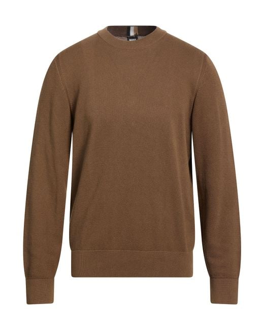 Pullover di Boss in Brown da Uomo