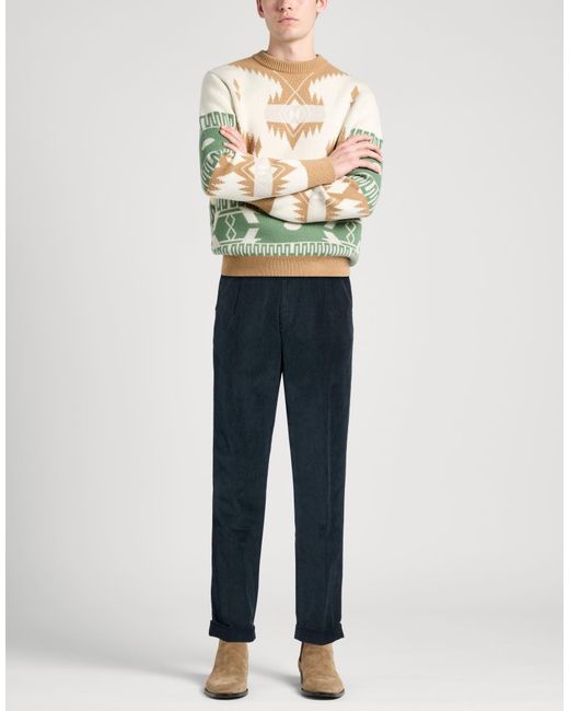 Paolo Pecora Blue Trouser for men
