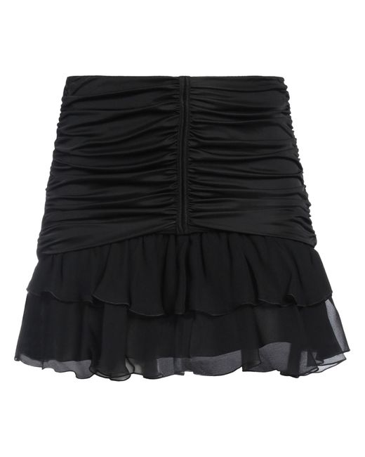 Blumarine Black Mini Skirt Viscose