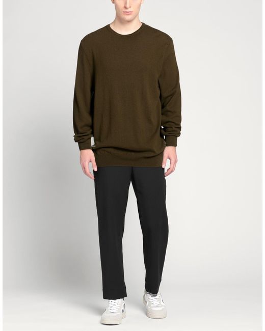 Piacenza Cashmere Green Sweater Cashmere for men