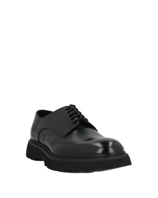 Doucal's Schnürschuh in Black für Herren
