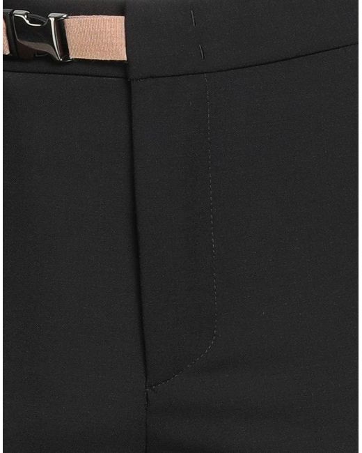 Eleventy Black Pants Polyester, Wool, Elastane